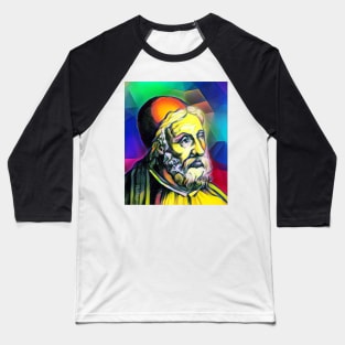 Al Tabari Dark Colourful Portrait | Al Tabari Artwork 7 Baseball T-Shirt